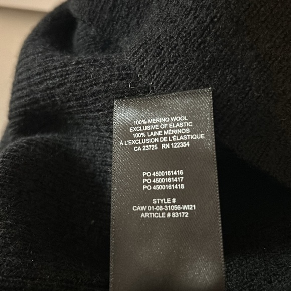 Aritzia Babaton Black Sweater Dress - Picture 3 of 3